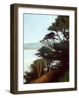 Carmel Bay-Miguel Dominguez-Framed Giclee Print