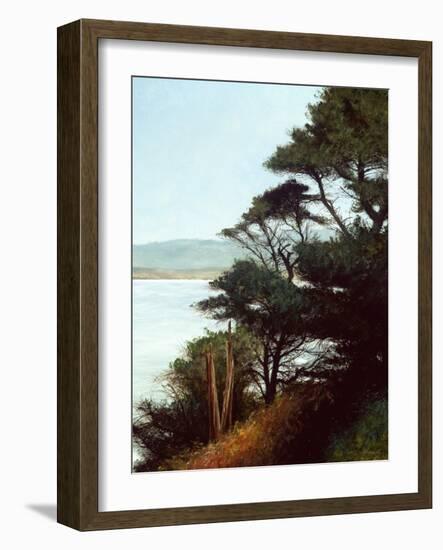 Carmel Bay-Miguel Dominguez-Framed Giclee Print