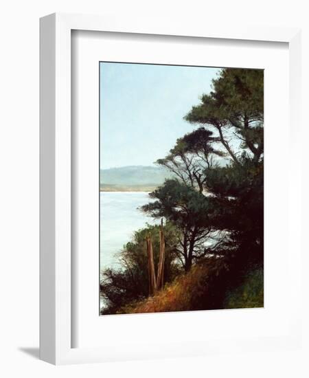 Carmel Bay-Miguel Dominguez-Framed Giclee Print