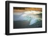 Carmel Beach, California, Breaking Wave-Sheila Haddad-Framed Photographic Print