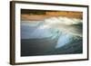 Carmel Beach, California, Breaking Wave-Sheila Haddad-Framed Photographic Print