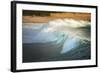 Carmel Beach, California, Breaking Wave-Sheila Haddad-Framed Photographic Print