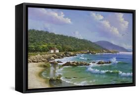 Carmel, CA-Eduardo Camoes-Framed Stretched Canvas