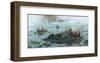 Carmel Coast Otters-John Dawson-Framed Art Print