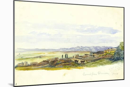 Carmel from Shunem, 1874-Claude Conder-Mounted Giclee Print