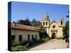 Carmel Mission Basilica, Founded in 1770, Carmel-By-The-Sea, California, USA-Westwater Nedra-Stretched Canvas