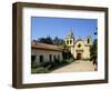Carmel Mission Basilica, Founded in 1770, Carmel-By-The-Sea, California, USA-Westwater Nedra-Framed Photographic Print