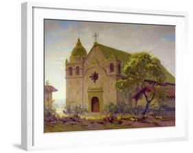 Carmel Mission-Sam Hyde Harris-Framed Art Print