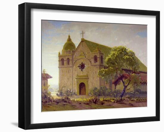 Carmel Mission-Sam Hyde Harris-Framed Art Print