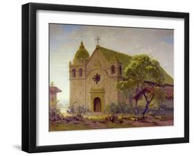 Carmel Mission-Sam Hyde Harris-Framed Art Print