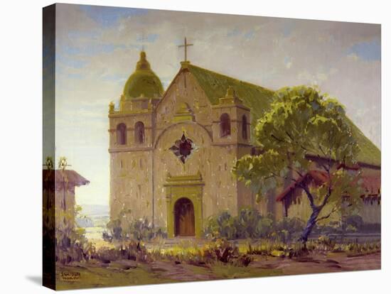 Carmel Mission-Sam Hyde Harris-Stretched Canvas