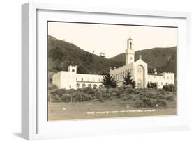 Carmel Monastery, California-null-Framed Art Print