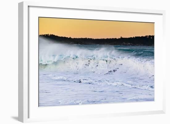 Carmel Waves I-Lee Peterson-Framed Photographic Print