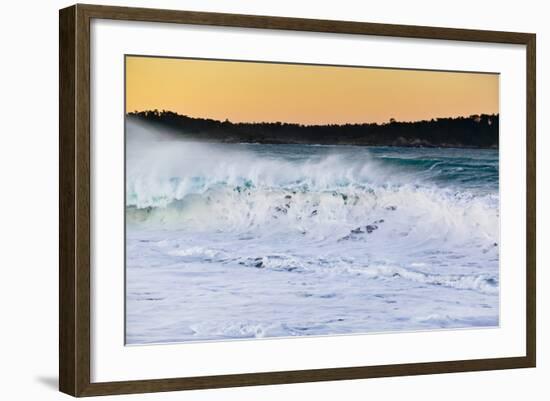 Carmel Waves I-Lee Peterson-Framed Photographic Print