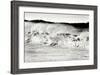 Carmel Waves II BW-Lee Peterson-Framed Photographic Print