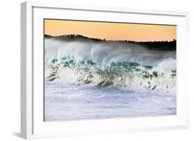 Carmel Waves II-Lee Peterson-Framed Photographic Print