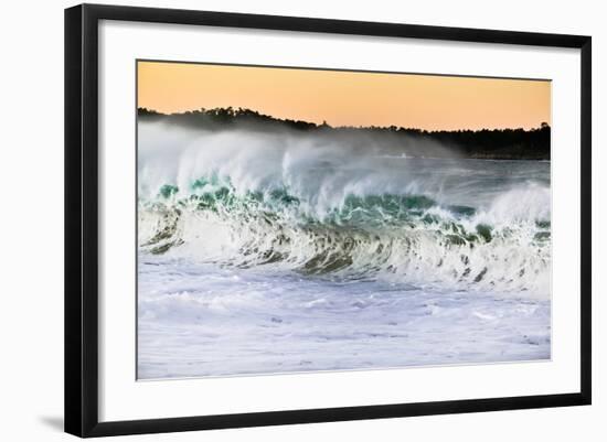 Carmel Waves II-Lee Peterson-Framed Photographic Print