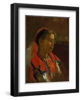 Carmelita Requena, 1869-Thomas Cowperthwait Eakins-Framed Premium Giclee Print