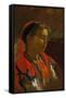 Carmelita Requena.-Thomas Eakins-Framed Stretched Canvas