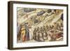 Carmelites Praying, Detail from Dais of Carmine Altarpiece-Pietro Lorenzetti-Framed Giclee Print