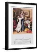 Carmen and Don Jose, 1846-Prosper Merimee-Framed Giclee Print