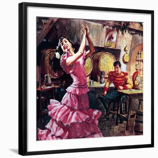 Carmen and Don Jose-McConnell-Framed Giclee Print