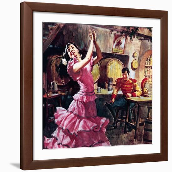 Carmen and Don Jose-McConnell-Framed Giclee Print