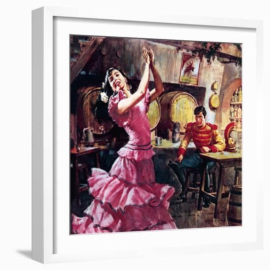 Carmen and Don Jose-McConnell-Framed Giclee Print