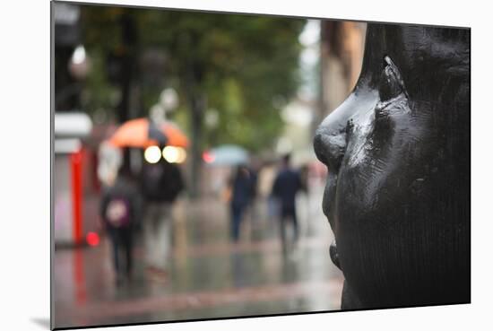 Carmen Awake street sculpture by Antonio Lopez, Bilbao, Biscay Province, Basque Country Region,...-null-Mounted Photographic Print