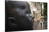 Carmen Awake street sculpture by Antonio Lopez, Bilbao, Biscay Province, Basque Country Region,...-null-Stretched Canvas