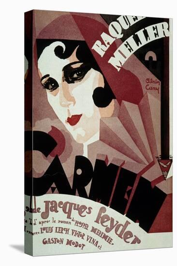 Carmen De Jacquesfeyder Avec Raquel Meller 1926-null-Stretched Canvas