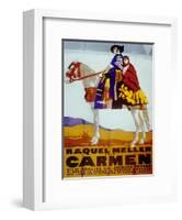 Carmen De Jacquesfeyder Avec Raquel Meller 1926-null-Framed Photo