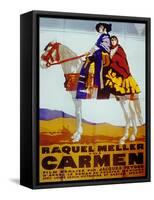 Carmen De Jacquesfeyder Avec Raquel Meller 1926-null-Framed Stretched Canvas