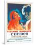 Carmen, French poster, Viviane Romance, Jean Marais, 1945-null-Framed Art Print