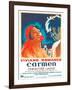 Carmen, French poster, Viviane Romance, Jean Marais, 1945-null-Framed Art Print