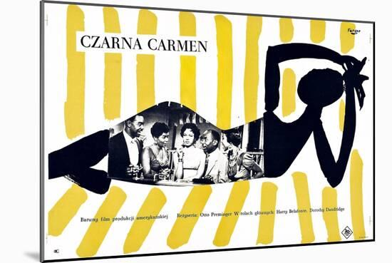 Carmen Jones, (aka Czarna Carmen), 1954-null-Mounted Art Print