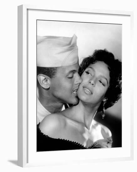 Carmen Jones, Harry Belafonte, Dorothy Dandridge, 1954-null-Framed Photo