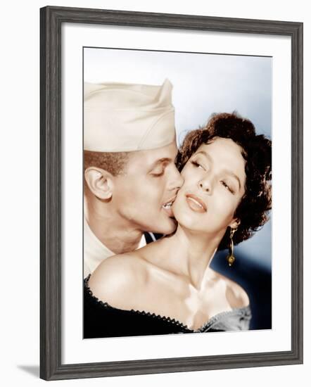 Carmen Jones, Harry Belafonte, Dorothy Dandridge, 1954-null-Framed Photo