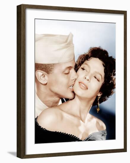 Carmen Jones, Harry Belafonte, Dorothy Dandridge, 1954-null-Framed Photo