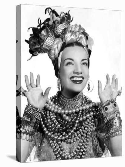 Carmen Miranda, ca. 1940s-null-Stretched Canvas