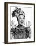 Carmen Miranda, ca. 1940s-null-Framed Photo