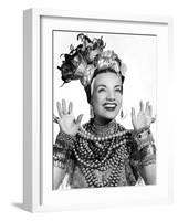 Carmen Miranda, ca. 1940s-null-Framed Photo