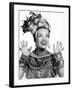 Carmen Miranda, ca. 1940s-null-Framed Photo