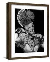 Carmen Miranda, ca. 1940s-null-Framed Photo