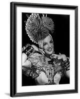 Carmen Miranda, ca. 1940s-null-Framed Photo