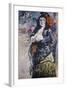 Carmencita (Portrait of Charlotte Berend-Corinth in Spanish Dres)-Lovis Corinth-Framed Giclee Print