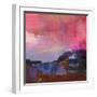 Carmine Skies  I-Marabeth Quin-Framed Art Print