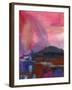 Carmine Skies  III-Marabeth Quin-Framed Art Print