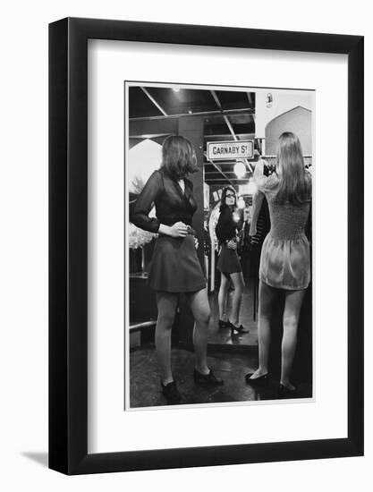 Carnaby Street Boutique-null-Framed Photographic Print