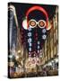 Carnaby Street Christmas-Charles Bowman-Stretched Canvas